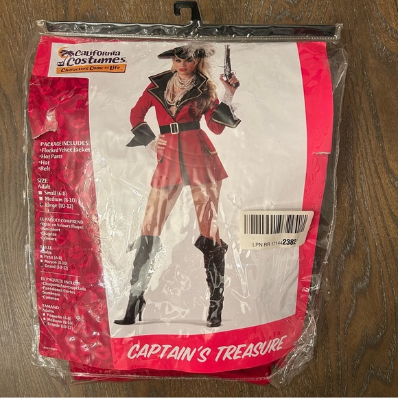 California Costumes Other - Pirate Costume